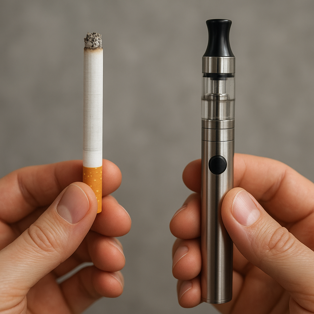 Czy e-papierosy są mniej szkodliwe od zwykłych papierosów