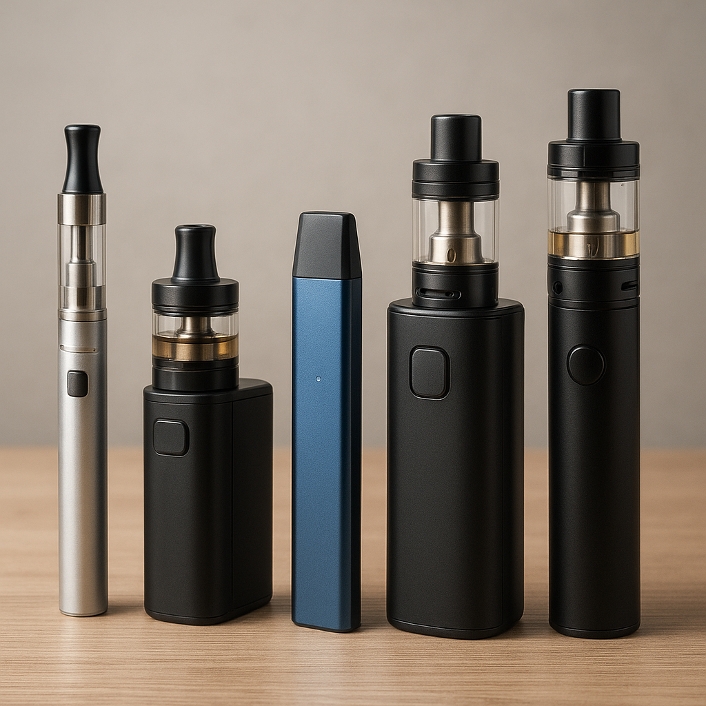 Ranking najpopularniejszych e-papierosów 2025