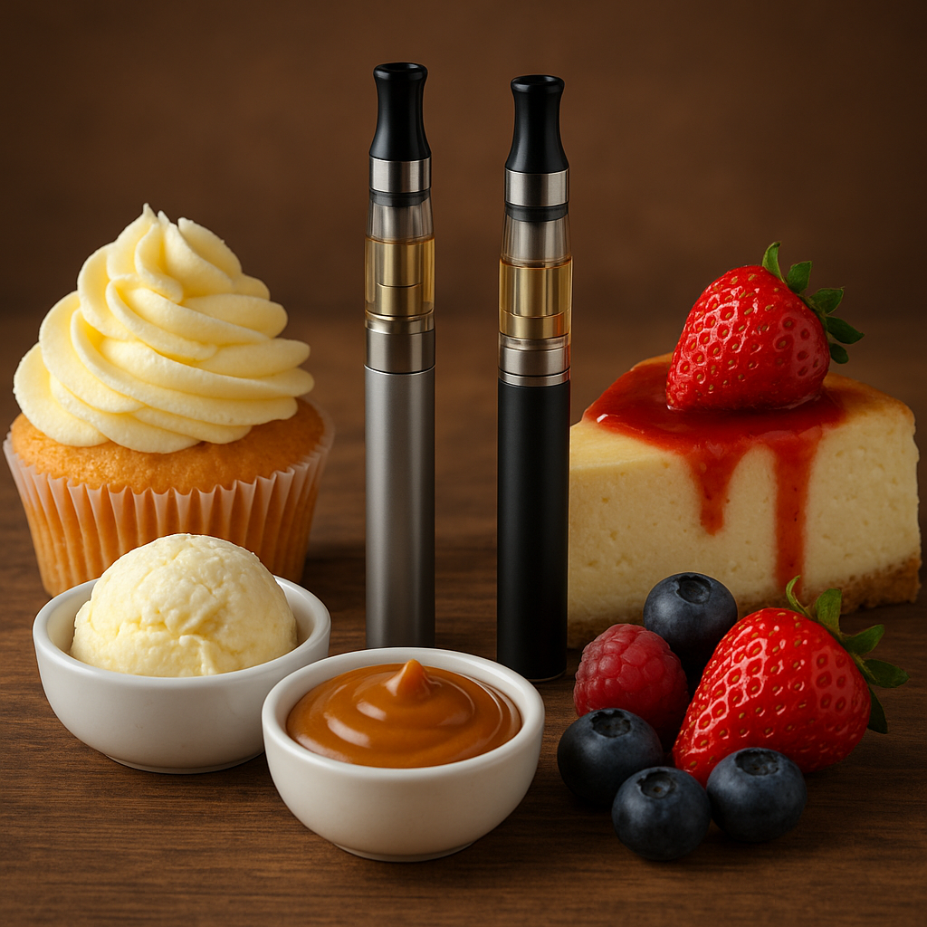 Najlepsze smaki deserowe do e-papierosów