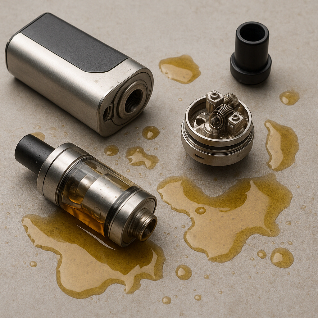 Najczęstsze przyczyny wycieku liquidu