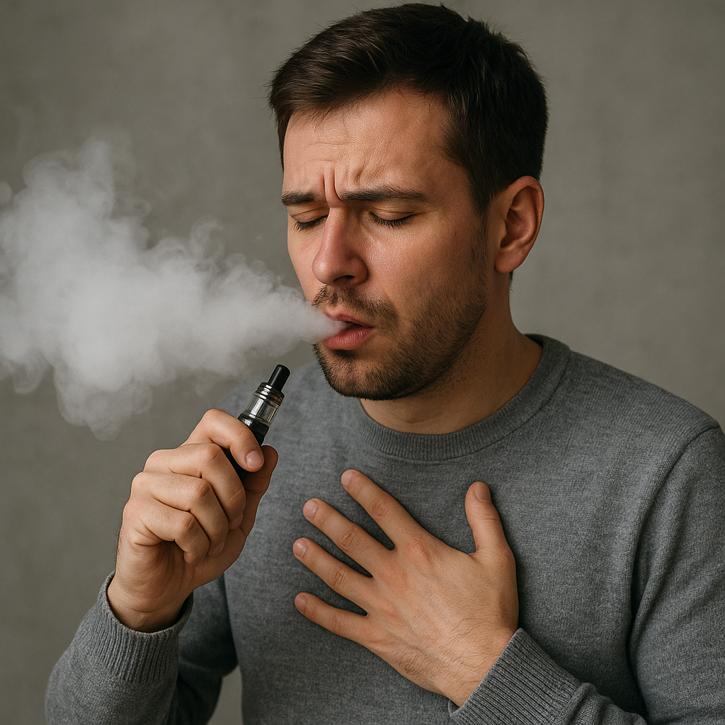 Czy e-papierosy mogą powodować kaszel