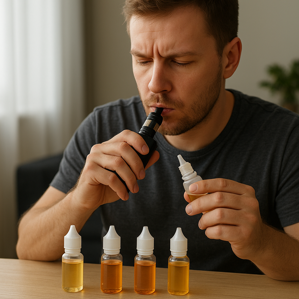 Jak testować nowe smaki liquidów