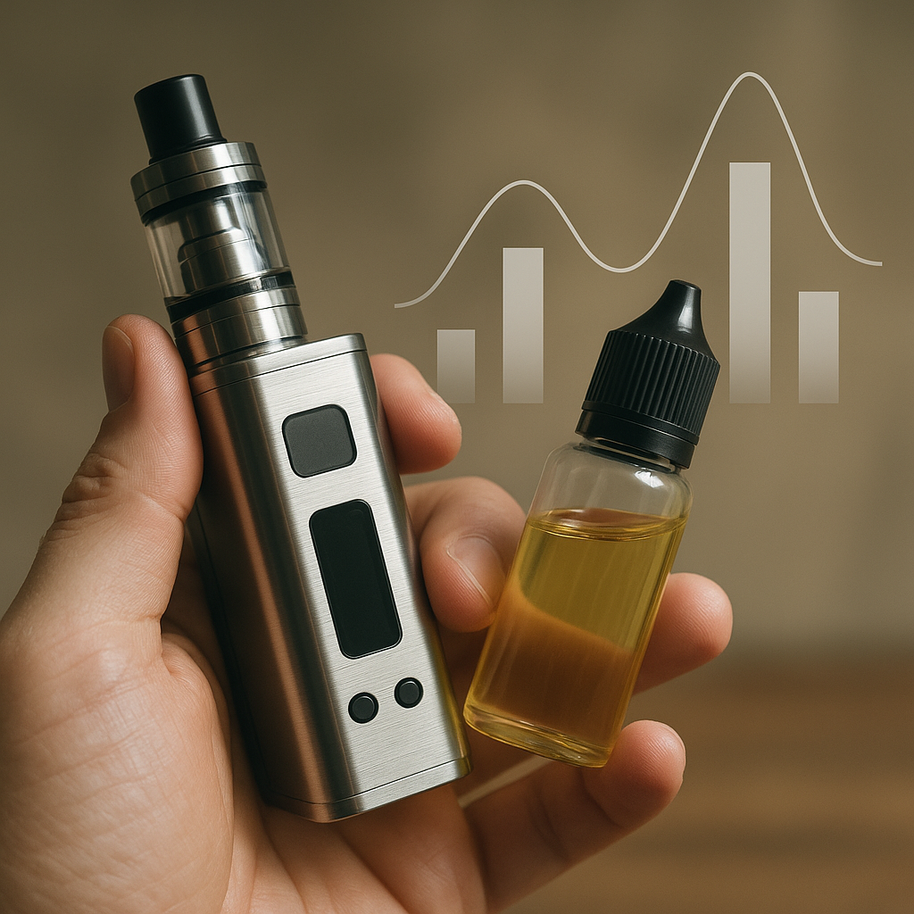 Jak dobrać moc liquidu do częstotliwości wapowania