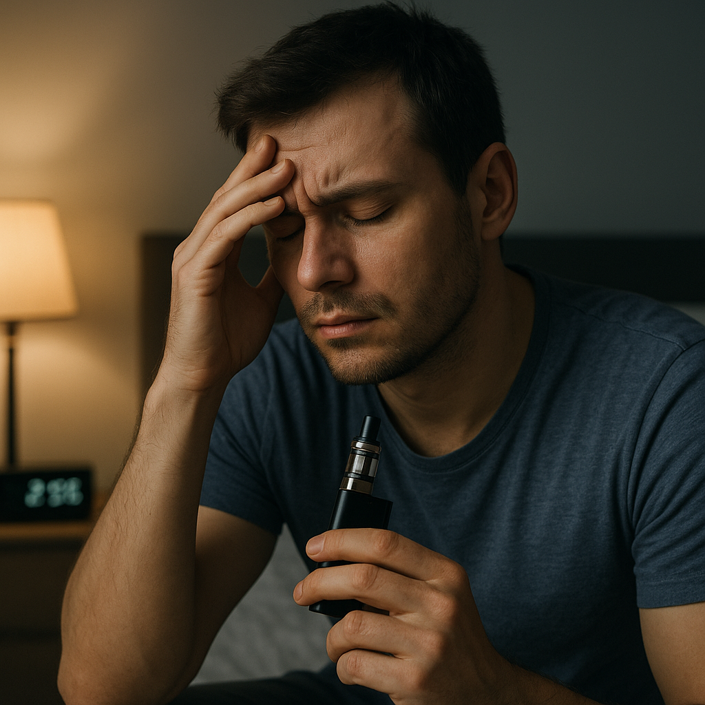 Czy e-papierosy mają wpływ na sen