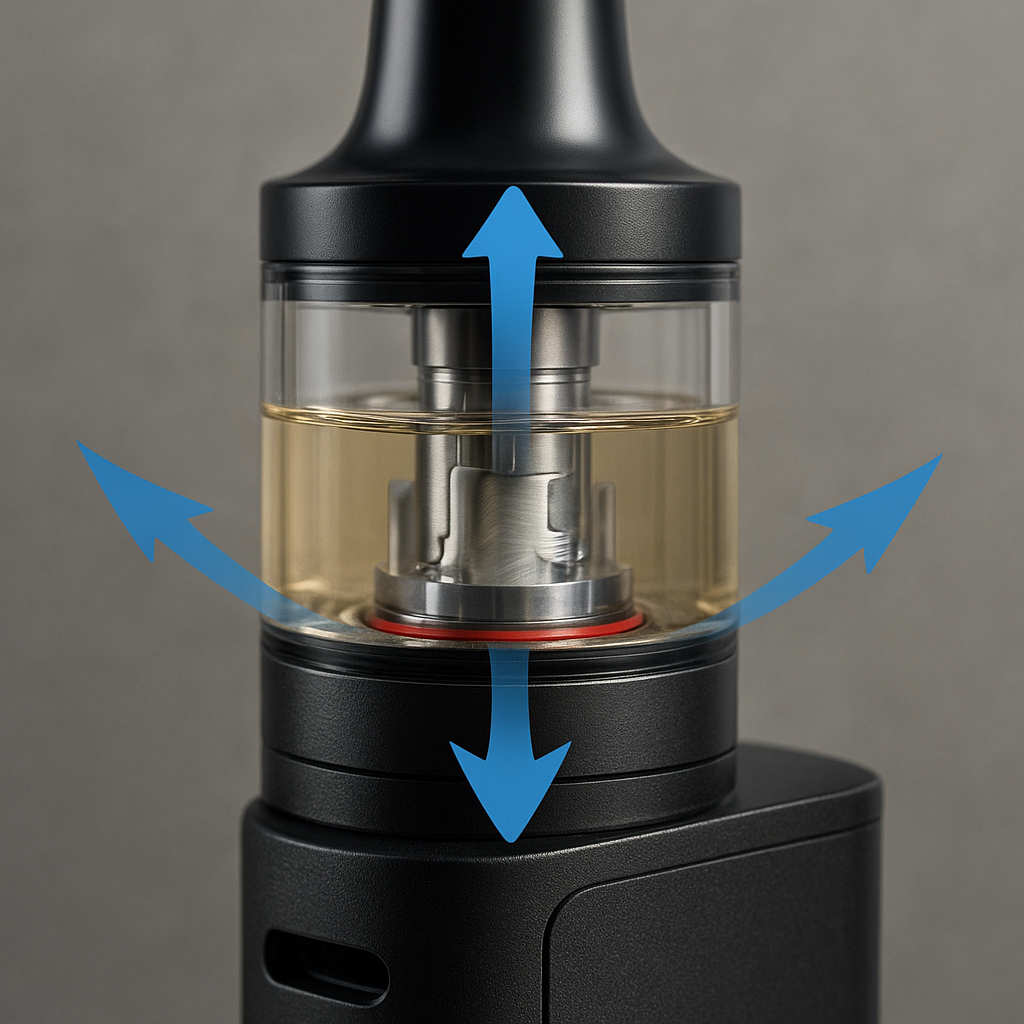 Jak działa airflow w e-papierosie