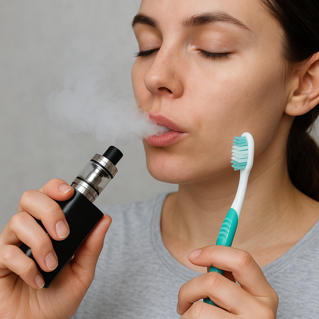 Jak dbać o zdrowie jamy ustnej podczas wapowania