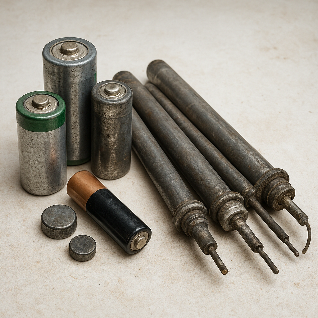 Co robić ze zużytymi grzałkami i bateriami