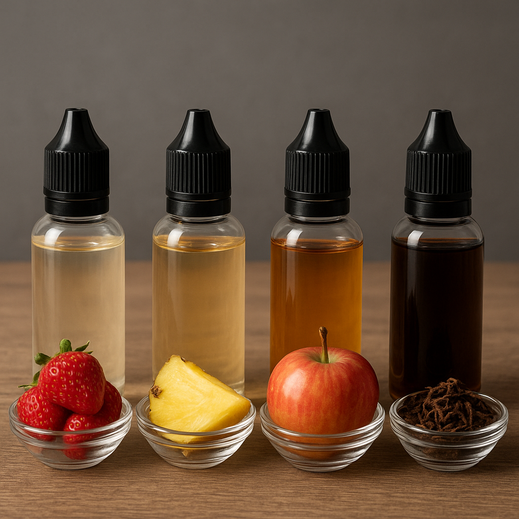 Jak zmienia się smak liquidu przy różnych mocach