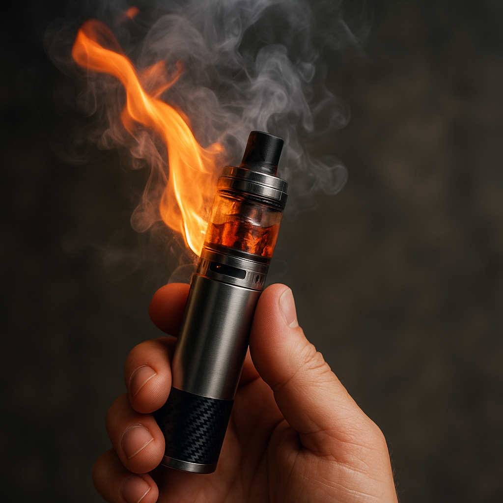 Czy e-papieros może się przegrzać