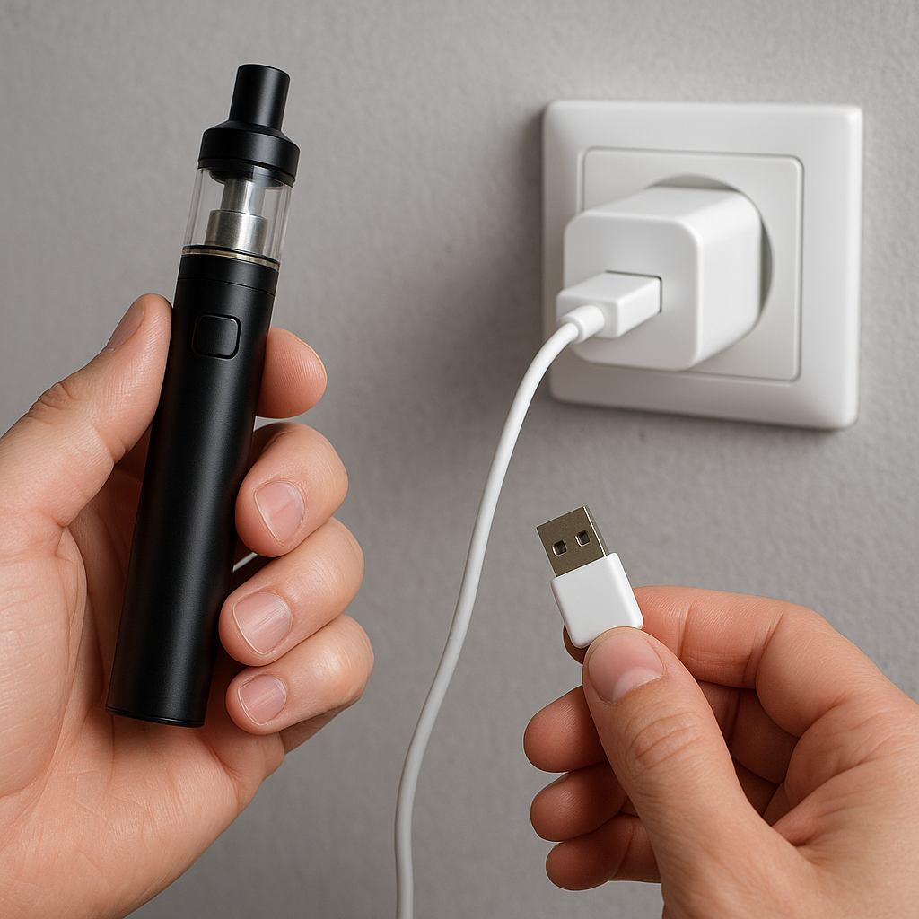 Jak długo trwa ładowanie e-papierosa pod